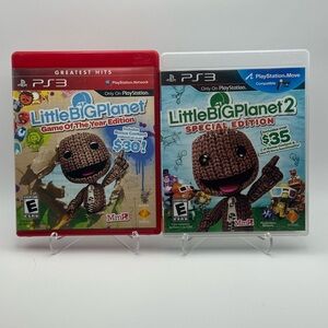 Little Big Planet GOTY Edition And Little Big Planet 2 Special Edition Bundle